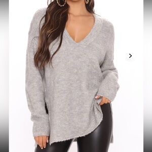 Fashion Nova Get Your Knit Together Oversized Sweater